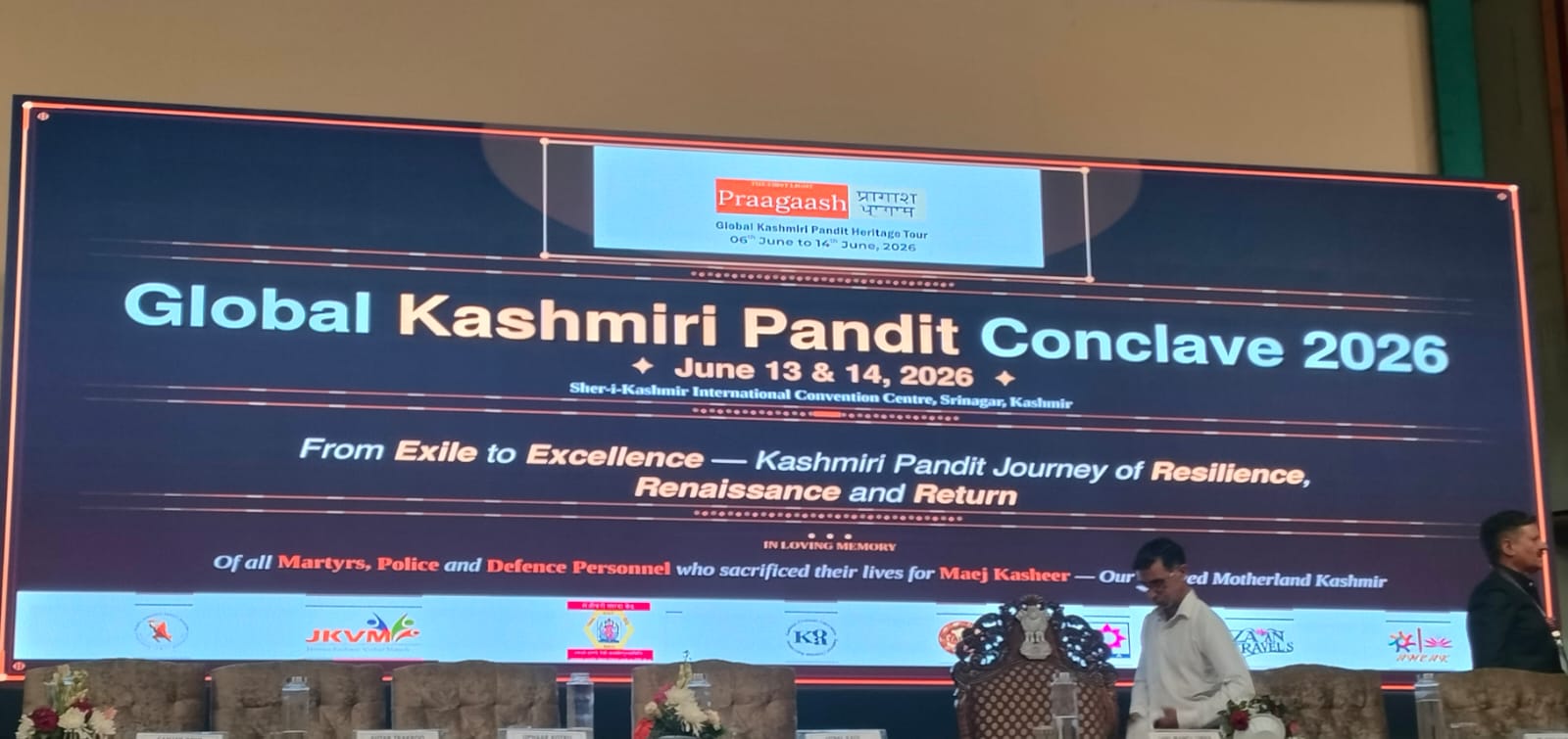 ashmiri Pandits emotionally reuniting with their homeland after 36 years during PRAGASH Heritage Tour in Kashmir